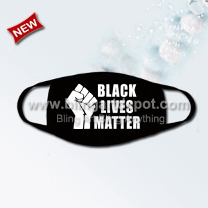 Black Lives Matter Vinyl Transfer Washable Cotton Face Mask Fast Shipment Black Lives Matter Vinyl Transfer Washable Cotton Face Mask Fast Shipment